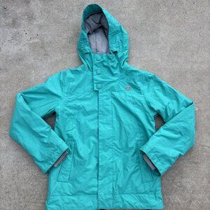 DC Exotex 5K Fuse Hooded Winter Snow Jacket Womens Small Aqua